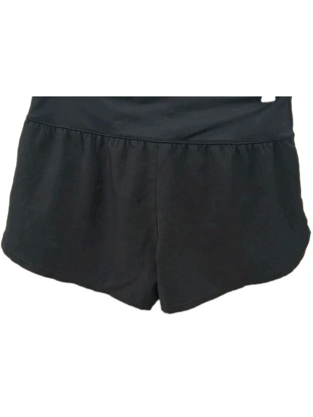 Nike Shorts Womens Medium Black Brief-lined Running Gym Training Lightweight